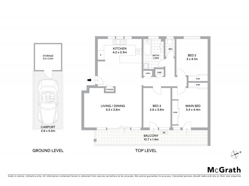 14/69 Priam Street, Chester Hill NSW 2162 Floorplan