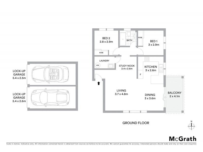 2/68 Reynolds Avenue, Bankstown NSW 2200 Floorplan