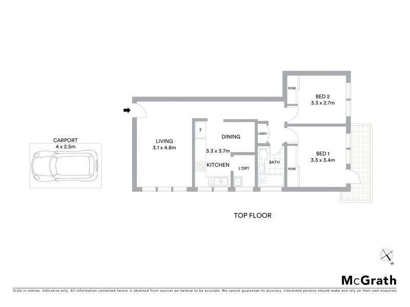 4/40 Yangoora Road, Belmore NSW 2192 Floorplan