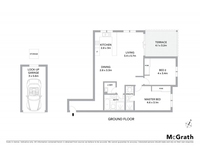 3/365 Hume Highway, Bankstown NSW 2200 Floorplan