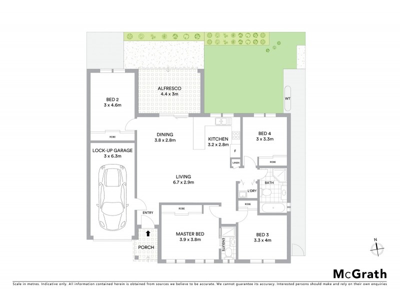 3/107 Cragg Street, Condell Park NSW 2200 Floorplan
