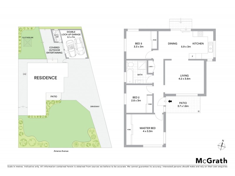 36 Amaroo Avenue, Georges Hall NSW 2198 Floorplan