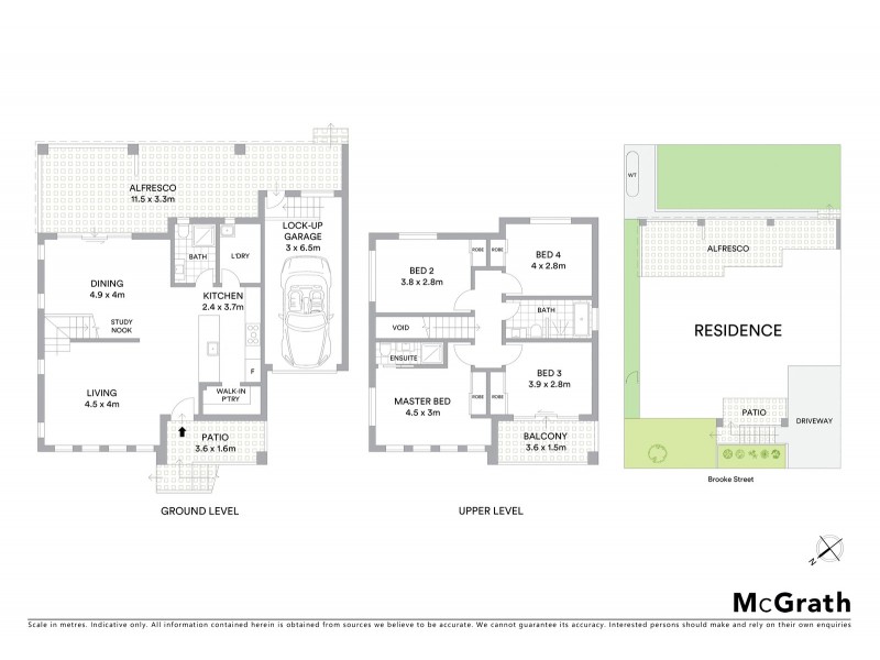 13 Brooke Street, Bass Hill NSW 2197 Floorplan