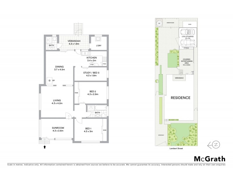 9 Lambert Street, Yagoona NSW 2199 Floorplan