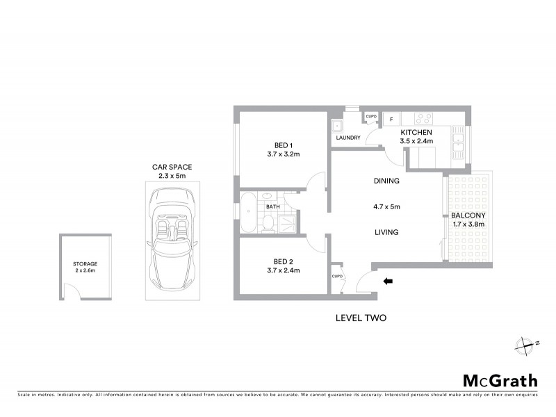 37/159 Chapel Road, Bankstown NSW 2200 Floorplan