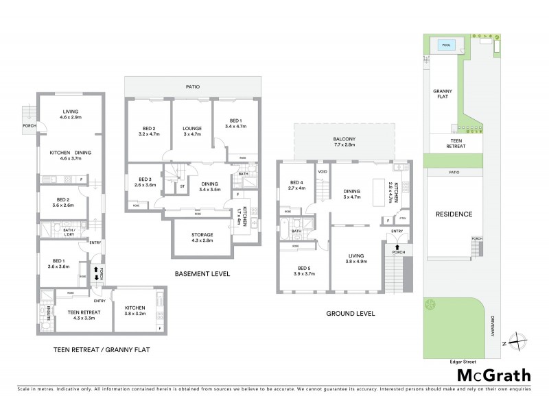 155 Edgar Street, Condell Park NSW 2200 Floorplan