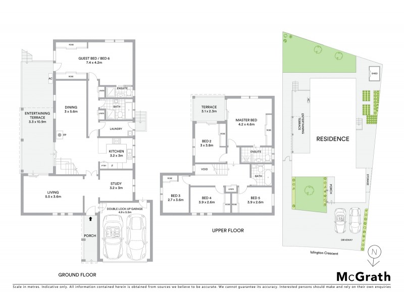 5 Islington Crescent, Greenacre NSW 2190 Floorplan