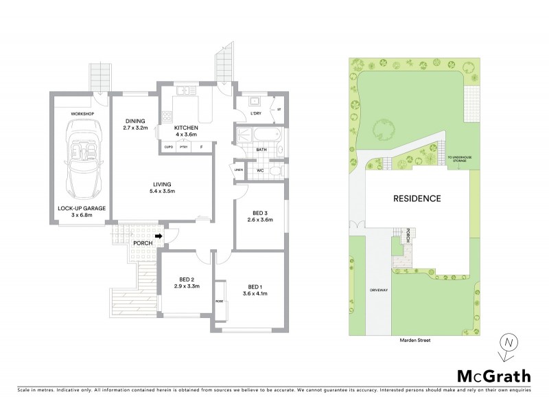 18 Marden Street, Georges Hall NSW 2198 Floorplan