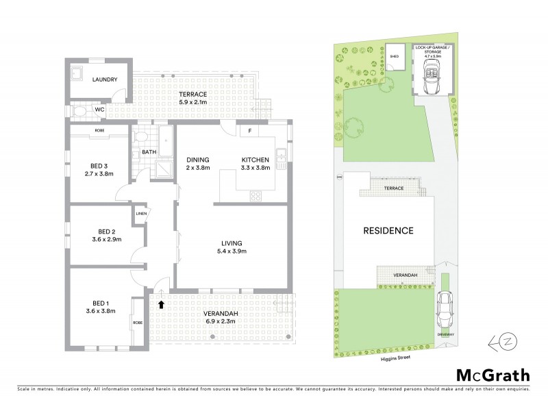 26 Higgins Street, Condell Park NSW 2200 Floorplan