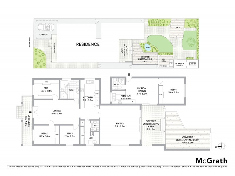 23 Irene Street, Panania NSW 2213 Floorplan