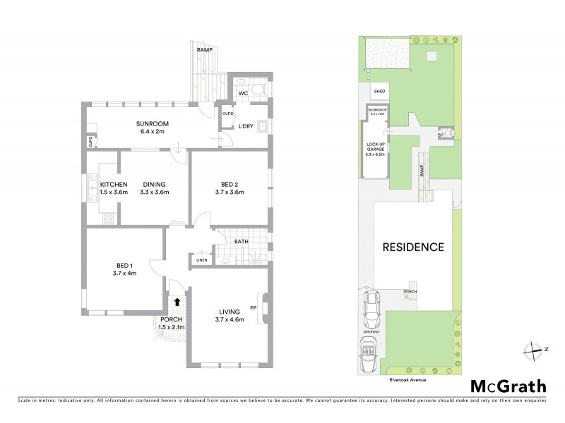 12 Rivenoak Avenue, Padstow NSW 2211 Floorplan