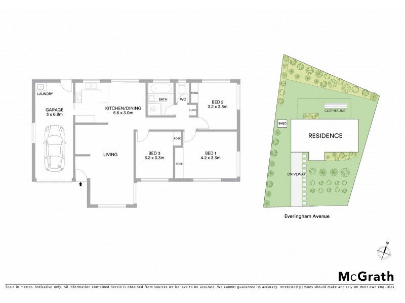 302 Everingham Avenue, Frenchville QLD 4701 Floorplan