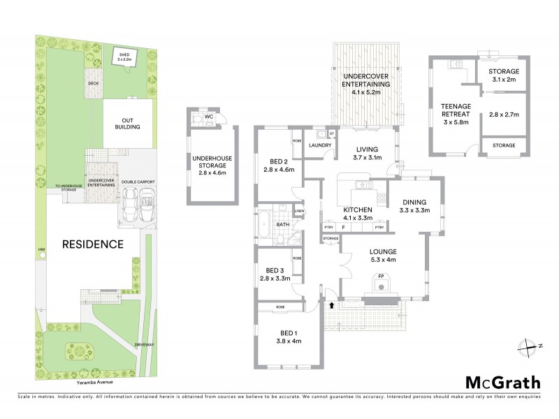 19 Yeramba Avenue, Caringbah South NSW 2229 Floorplan