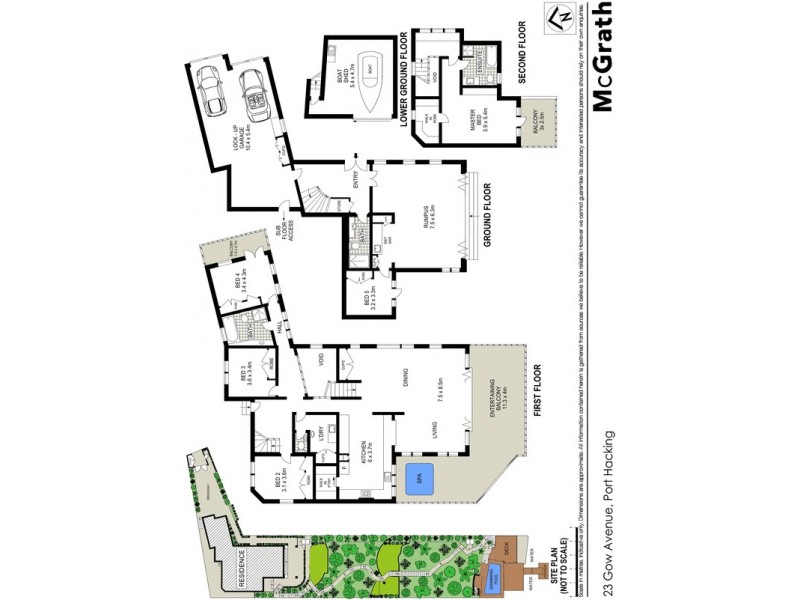 23 Gow Avenue, Port Hacking NSW 2229 Floorplan
