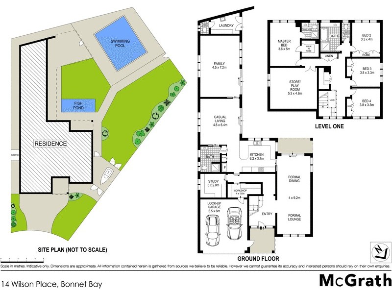 14 Wilson Place, Bonnet Bay NSW 2226 Floorplan