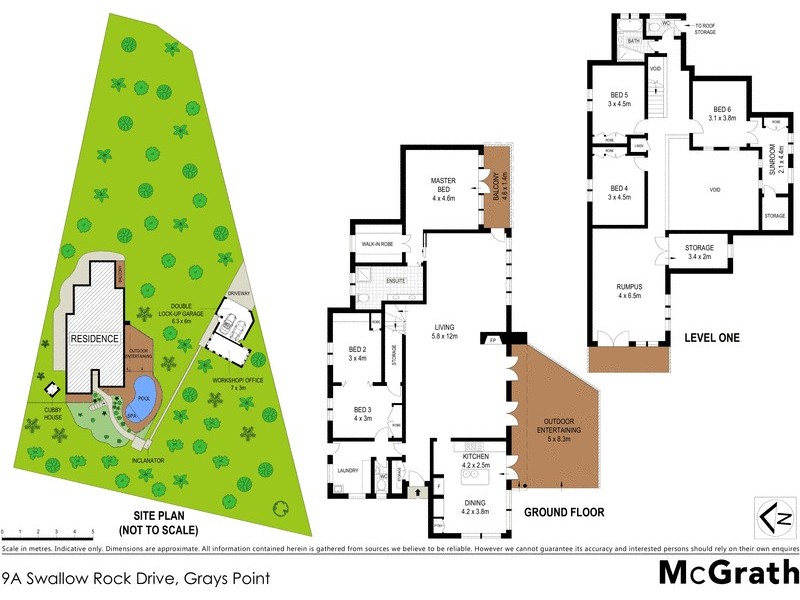 9A Swallow Rock Drive, Grays Point NSW 2232 Floorplan