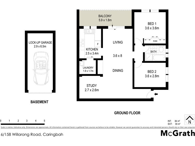 6/158 Willarong Road, Caringbah NSW 2229 Floorplan