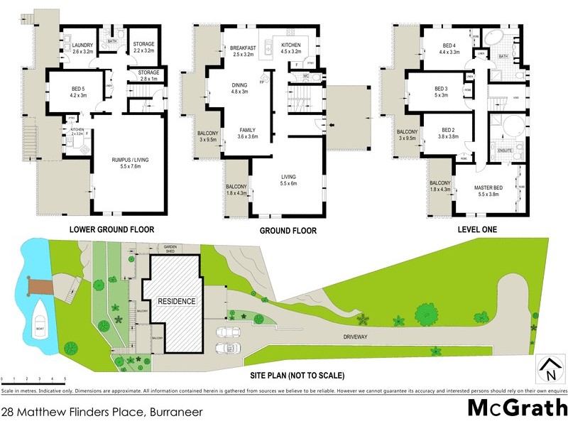 28 Matthew Flinders Place, Burraneer NSW 2230 Floorplan