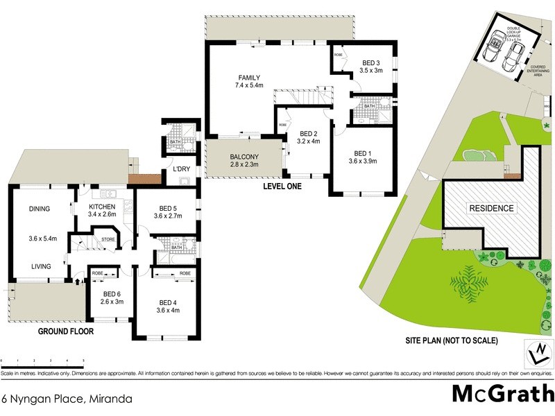 6 Nyngan Place, Miranda NSW 2228 Floorplan
