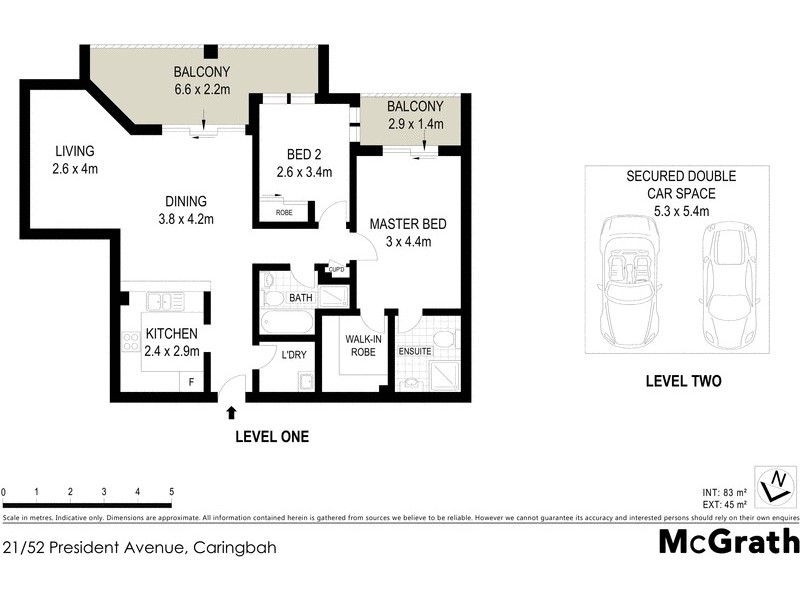 21/52 President Avenue, Caringbah NSW 2229 Floorplan