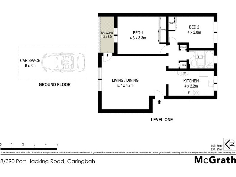 8/390 Port Hacking Road, Caringbah NSW 2229 Floorplan