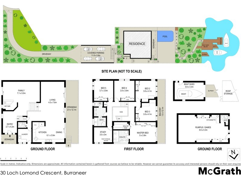 30 Loch Lomond Crescent, Burraneer NSW 2230 Floorplan