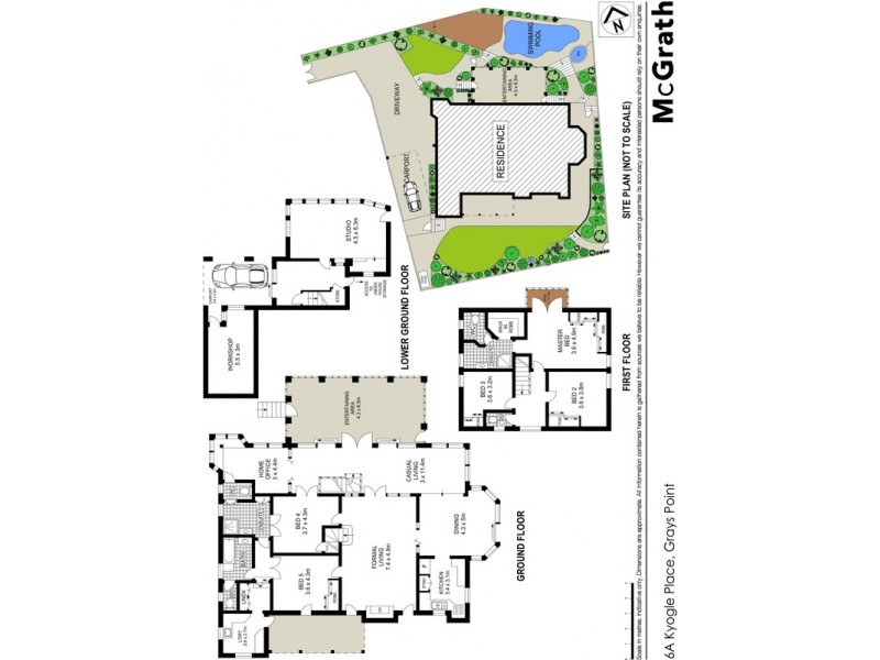 6A Kyogle Place, Grays Point NSW 2232 Floorplan