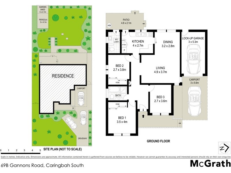 69B Gannons Road, Caringbah South NSW 2229 Floorplan
