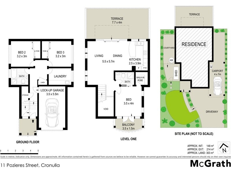11 Pozieres Street, Cronulla NSW 2230 Floorplan