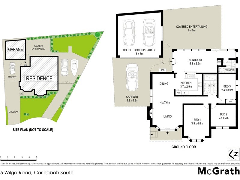 5 Wilga Road, Caringbah South NSW 2229 Floorplan