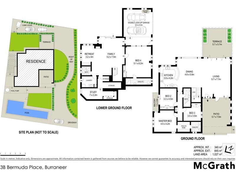 3B Bermuda Place, Burraneer NSW 2230 Floorplan