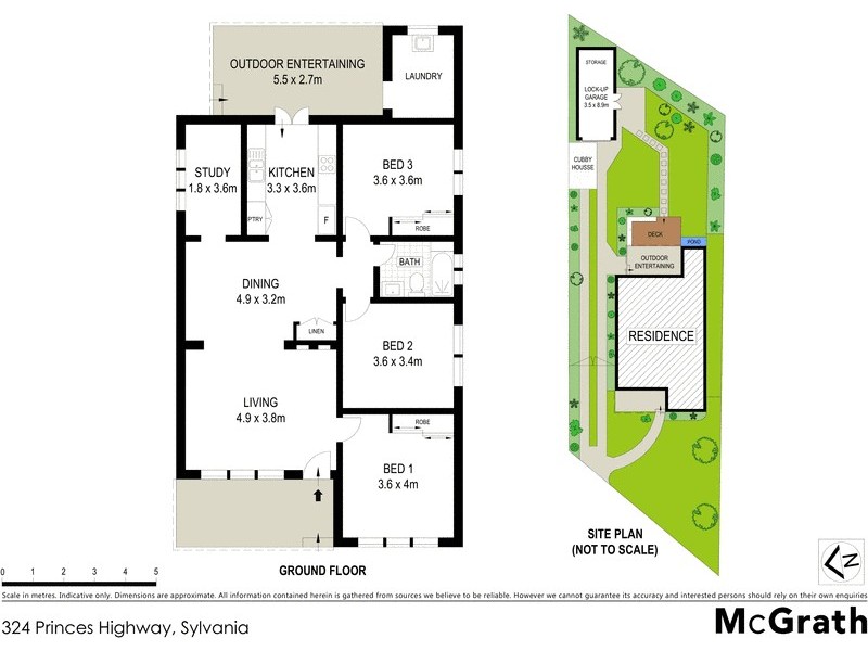 324 Princes Highway, Sylvania NSW 2224 Floorplan