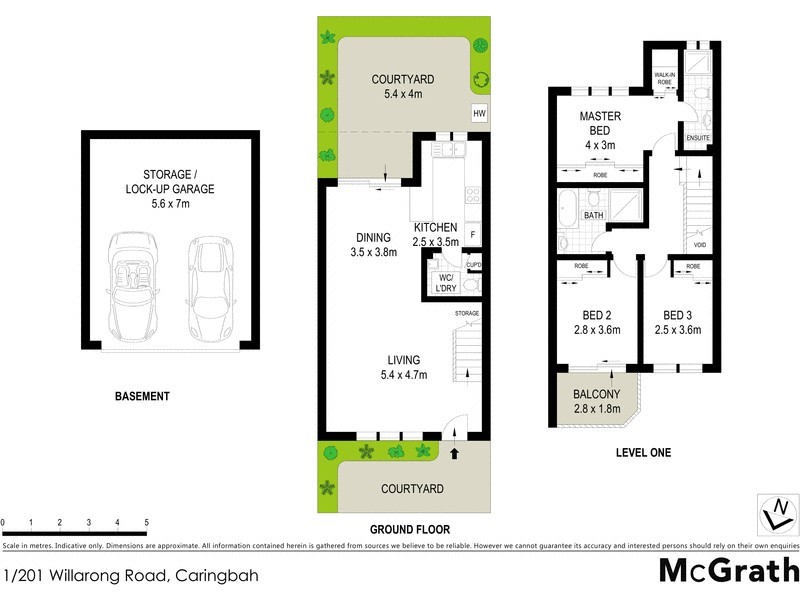 1/201 Willarong Road, Caringbah NSW 2229 Floorplan