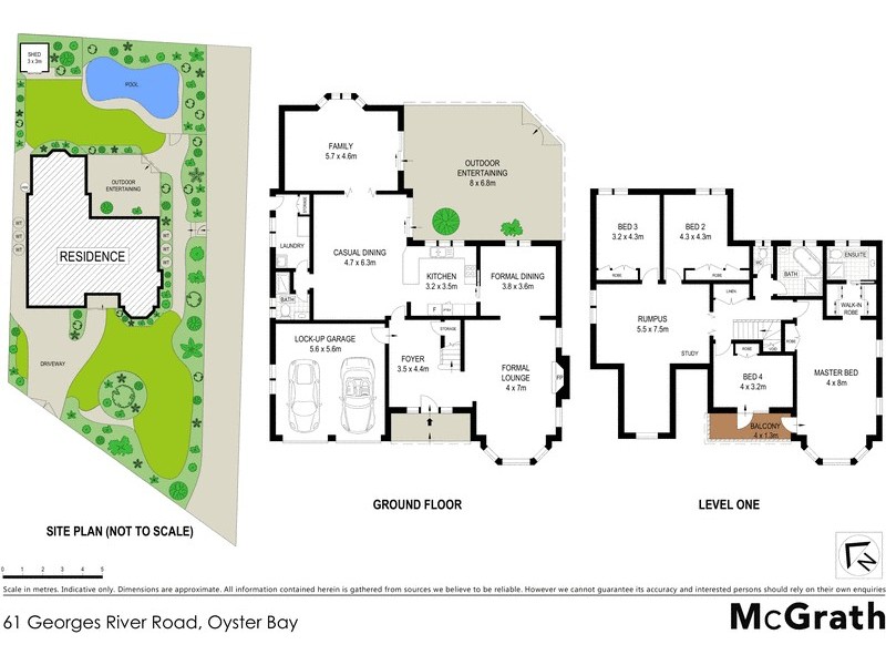 61 Georges River Crescent, Oyster Bay NSW 2225 Floorplan