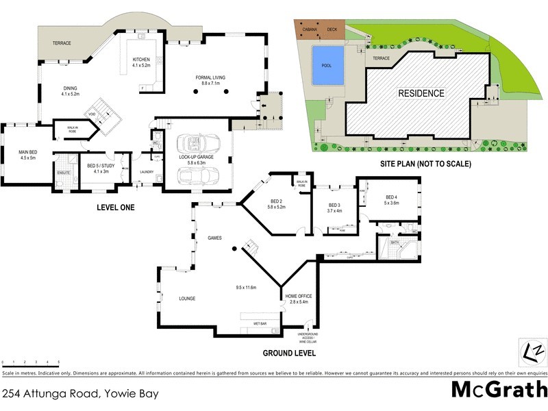 254 Attunga Road, Yowie Bay NSW 2228 Floorplan