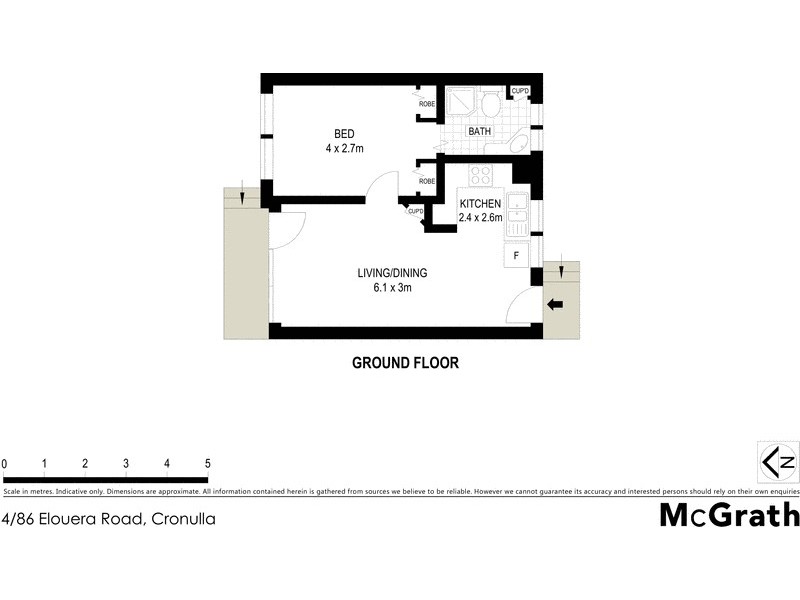 4/86 Elouera Road, Cronulla NSW 2230 Floorplan