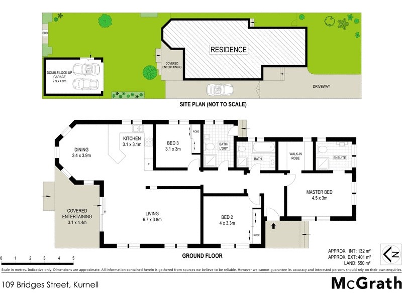109 Bridges Street, Kurnell NSW 2231 Floorplan