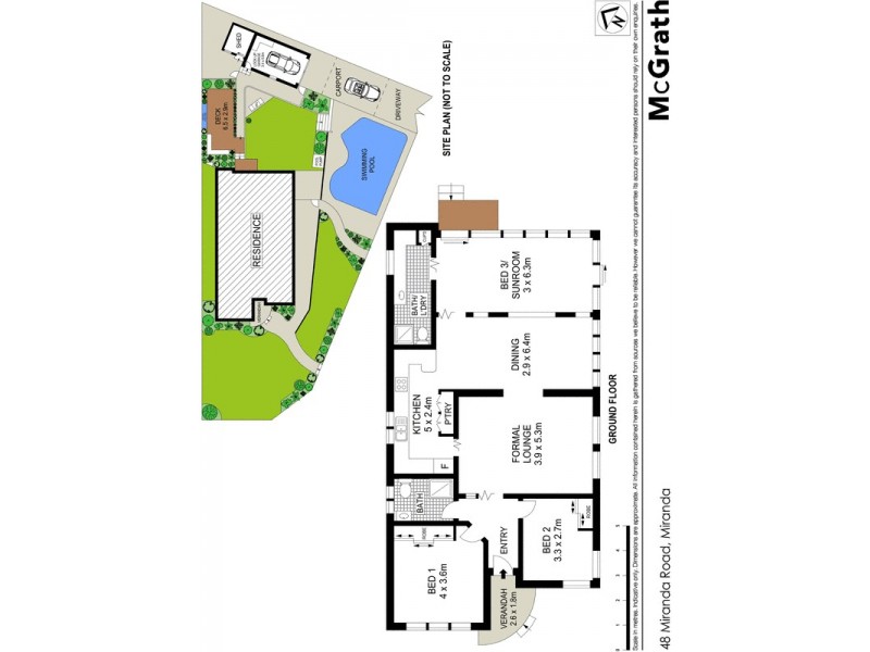 48 Miranda Road, Miranda NSW 2228 Floorplan