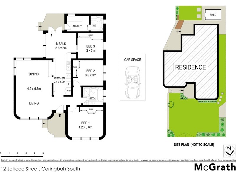 12 Jellicoe Street, Caringbah South NSW 2229 Floorplan