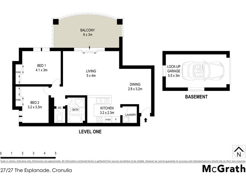 27/27 The Esplanade, Cronulla NSW 2230 Floorplan
