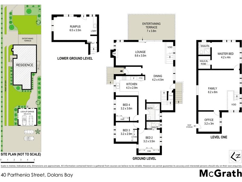 40 Parthenia Street, Dolans Bay NSW 2229 Floorplan