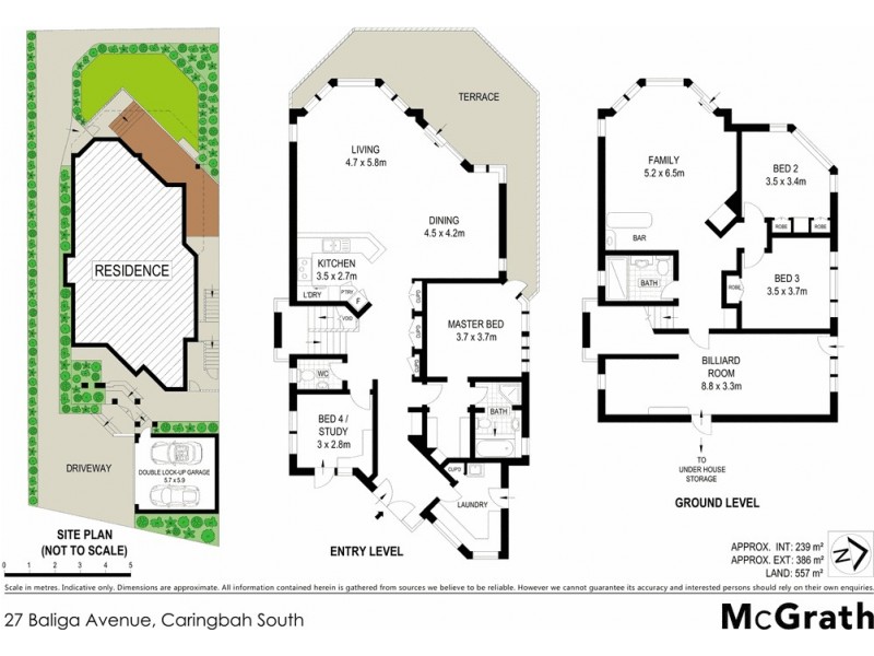 27 Baliga Avenue, Caringbah South NSW 2229 Floorplan