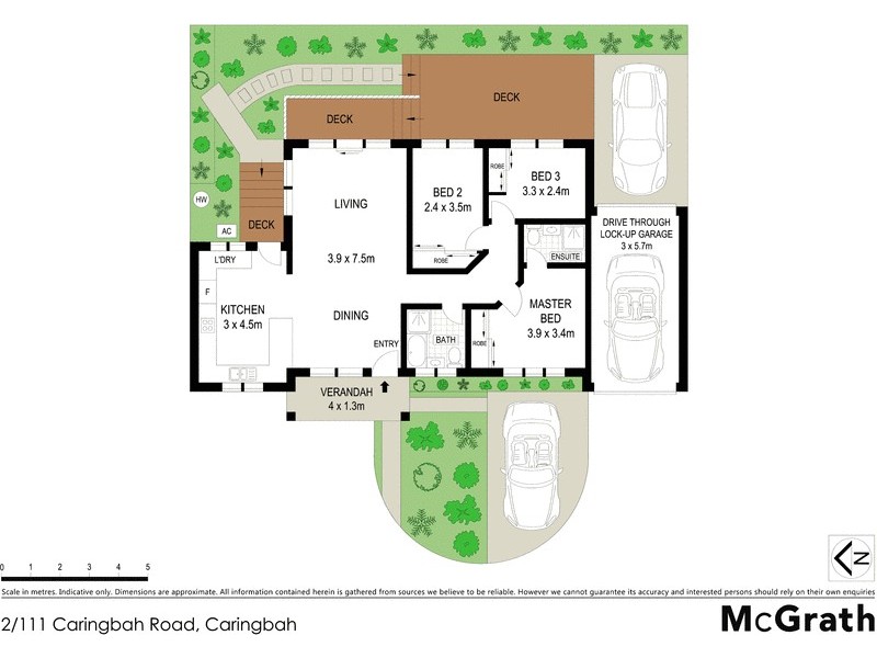 2/111 Caringbah Road, Caringbah NSW 2229 Floorplan