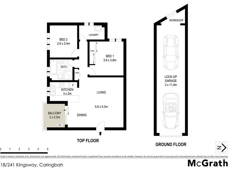 18/241 Kingsway, Caringbah NSW 2229 Floorplan