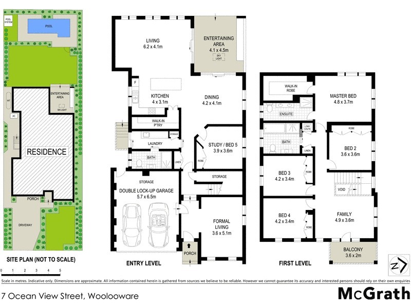 7 Ocean View Street, Woolooware NSW 2230 Floorplan