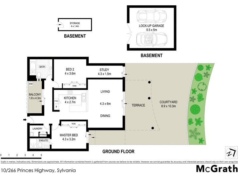 10/266 Princes Highway, Sylvania NSW 2224 Floorplan