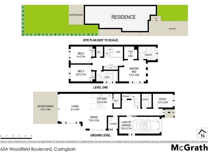 65A Woodfield Boulevard, Caringbah NSW 2229 Floorplan