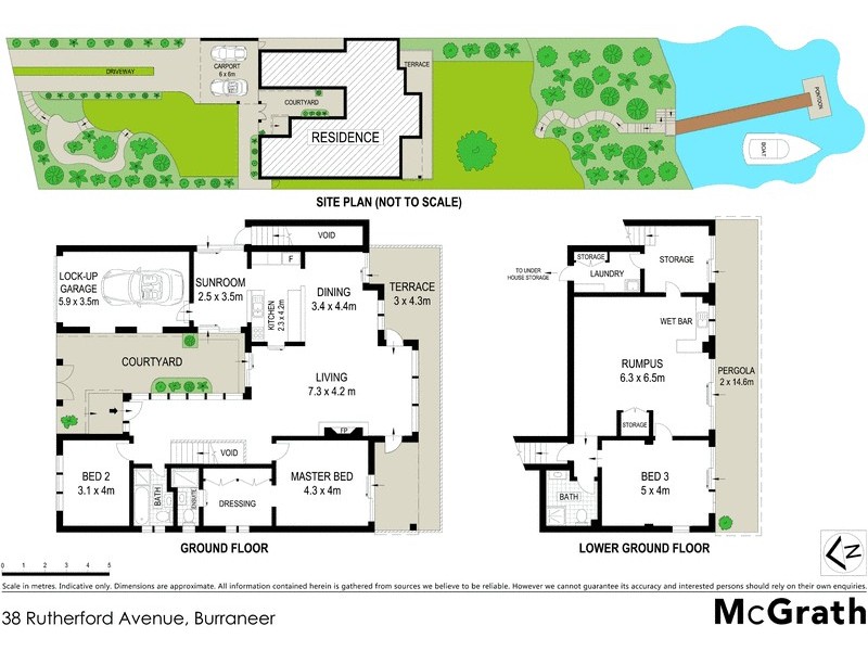38 Rutherford Avenue, Burraneer NSW 2230 Floorplan