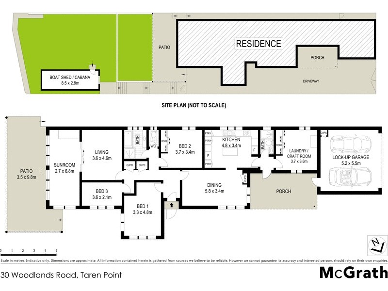 30 Woodlands Road, Taren Point NSW 2229 Floorplan