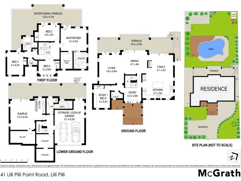 41 Lilli Pilli Point Road, Lilli Pilli NSW 2229 Floorplan